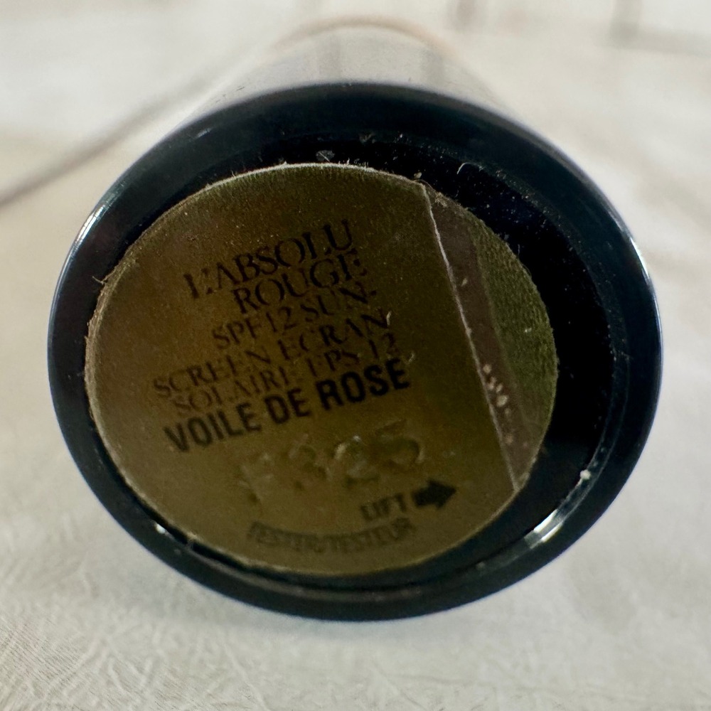 Lancome Voile de Rose L'Absolu Rouge Pink Lipstick SPF 12 - Picture 2 of 4